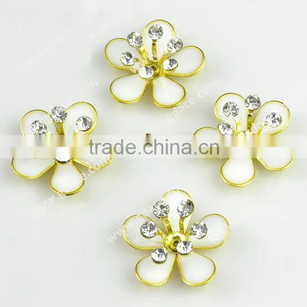 Flower Metal in Different Colors for Leather Decoration in China photo-3