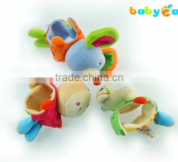 Lovely Baby Rattle Baby Infant Teether Baby Plush Rattle Toy