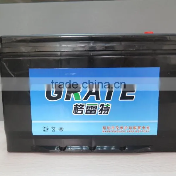 2015 Hotselling mf Car Battery 12v90ah Maintenance Free Battery 95D33 photo-6