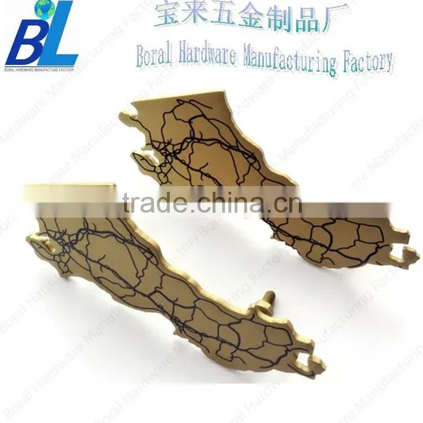 Custom Gold Fashion Decorative Metal Nameplates