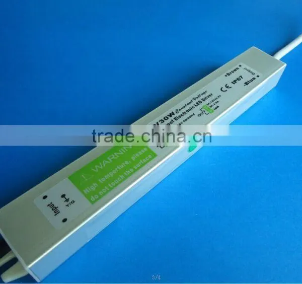 PFC>0.98 IP67 30W(12/24VDC) Constant Voltage Waterproof LED Driver, LED Switching Power Supply photo-3