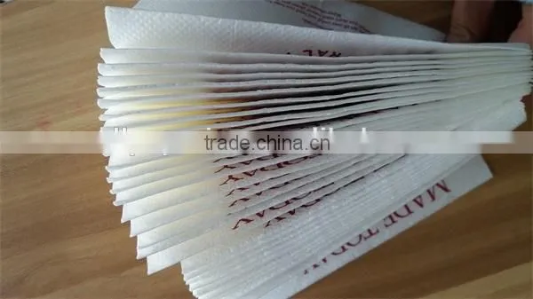 Wholesale Price Virgin Wood Pulp Printed Dinner Disposable Paper Napkin photo-3