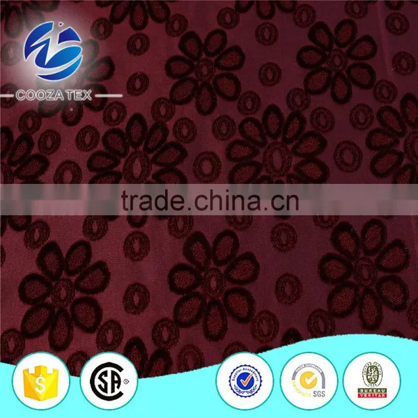 Nylon Chemille Soft Stretch Lace Fabric photo-5
