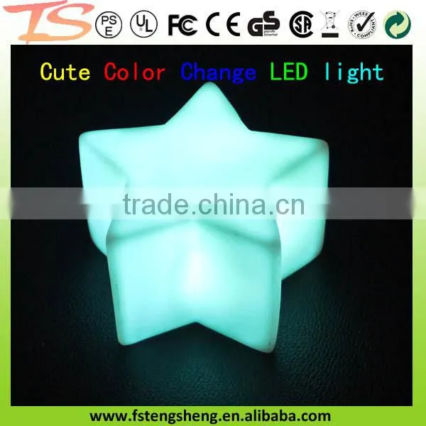 RGB Color Changing LED Supply Star Baby Kid Mood Lamp Night Light photo-6