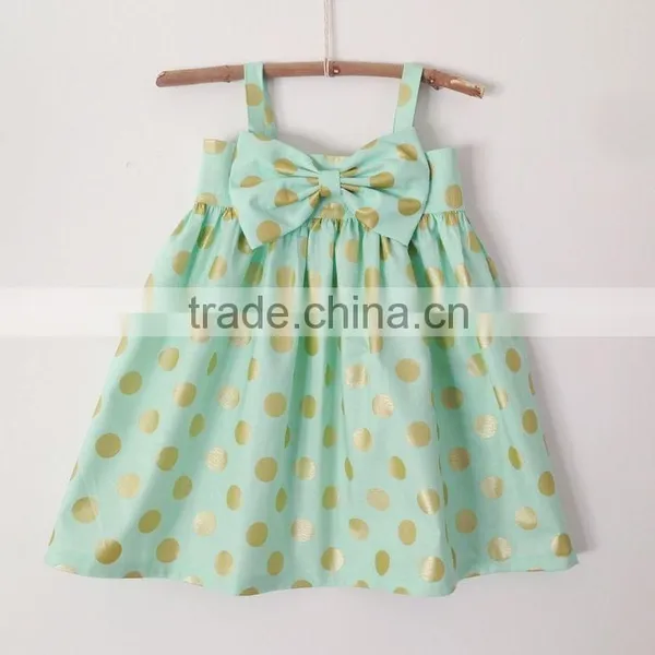 2015 Hot Sale Newest Style OEM Service Factory Price Kids Polka-dot Shirts With Pants Boutique Set photo-5