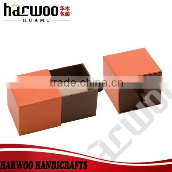 High Quality Hard Paper Shape Jewelry Box Wooden Gift Box photo-2