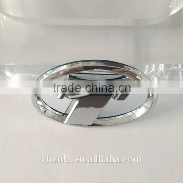 Wholesale New Products 3D Adhesive Plastic Chrome Car Logo photo-5