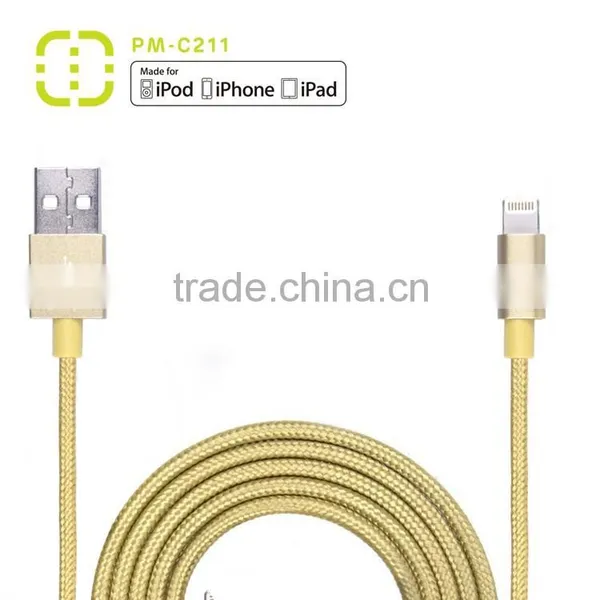 Customized Braided Mfi Cable With Metal Housing photo-3