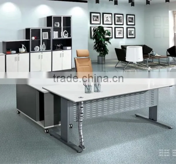 2015 China Manufacturer Hot Sale Office Furniture Wooden Executive Desk Manager Table Office Boss Table GZH-1414 Quality Choice photo-3