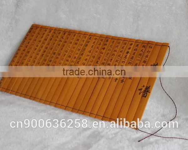 High Quality Bamboo Menu / Chinese Bamboo Menu photo-2