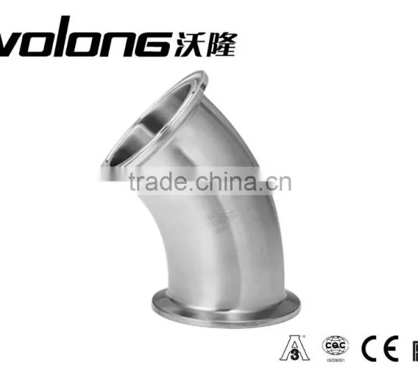Beer Use Sanitary 2 Inch Stainless Steel 90 Degree Elbow Pipe Fitting photo-5