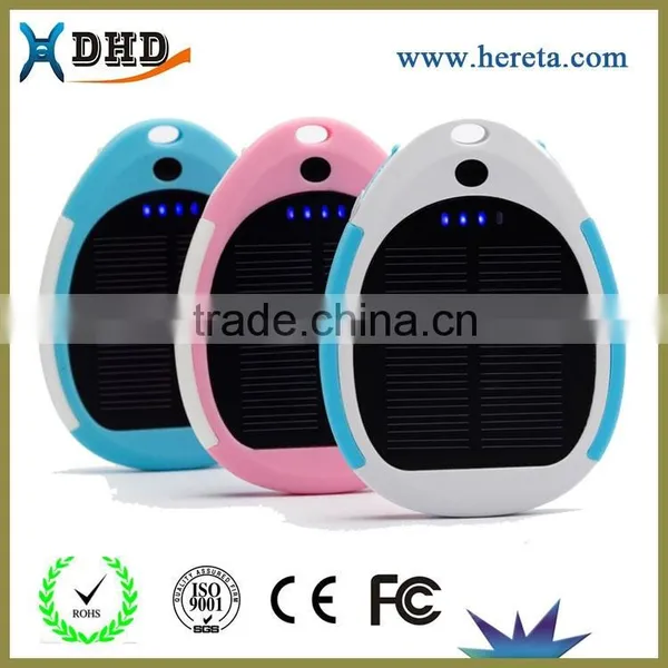 Waterproof Battery Usb Power Bank Mini Solar Charger