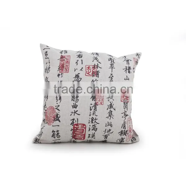 Printing Linen Fabric Bolster