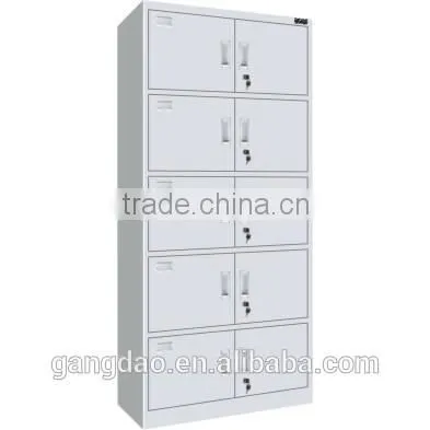 Chinese Factory Sale Steel Locker With Clothes Cabinet Hanging and Shelf photo-2
