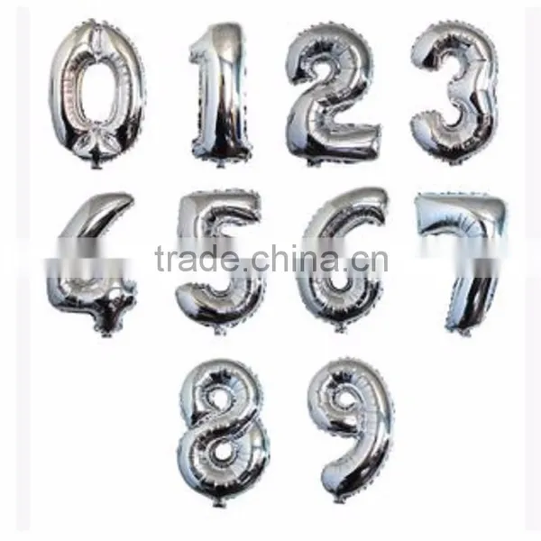 Wholesale Silver Alphabet Balloon Letters Balloons Foil Helium Balloon,wedding Decoration Balloon photo-4