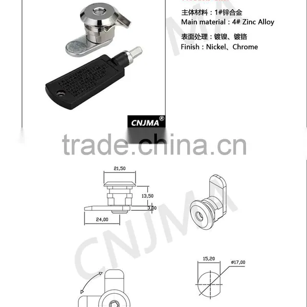 MS92 High Quality Zinc Alloy Cam Lock for Cabinet photo-6