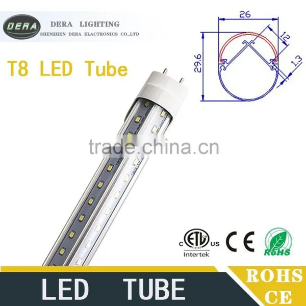 Economical V Shape t8 Tube Led Fluorescent Tube Light 110-277v Led Tubes 18w 900mm photo-2