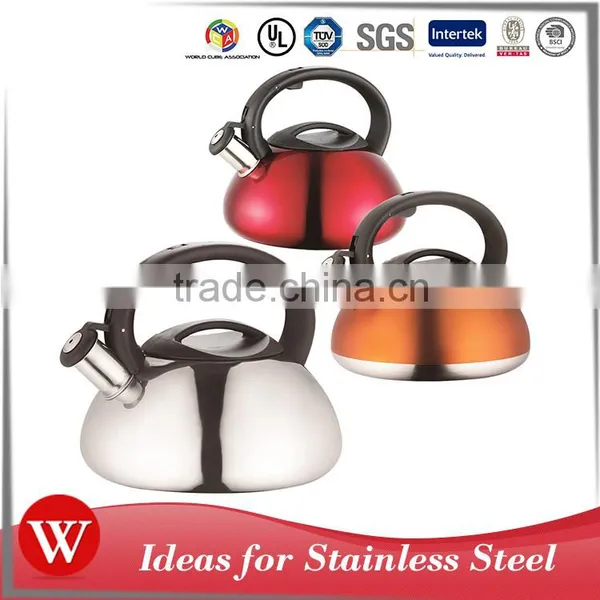 Durable Colorful Tea Pot Water Kettle Whistling Tea Kettle Stainless Steel Jug photo-4