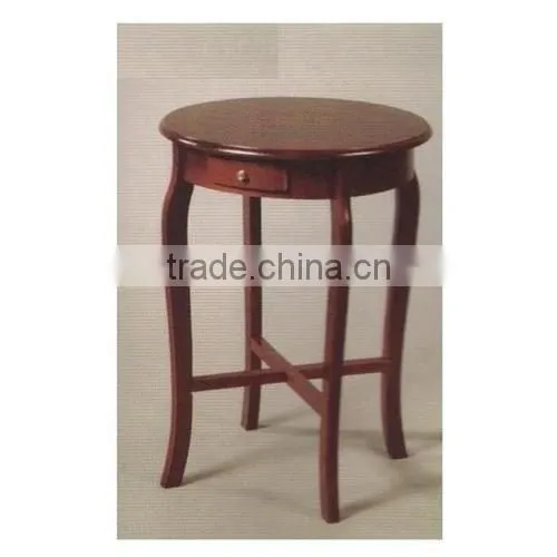 Custom Wooden Round Tea Table Coffee Table HDCT270 photo-5