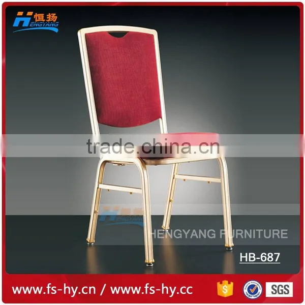 HC-928 Wholesale High Quality Brushed Stainless Steel Dining Chair Banquet Chair photo-5