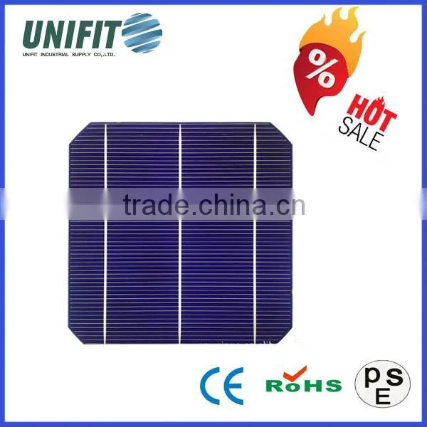 High Quality 6 Inch Mono Tabbed Solar Cells With Solar Cells 6*6