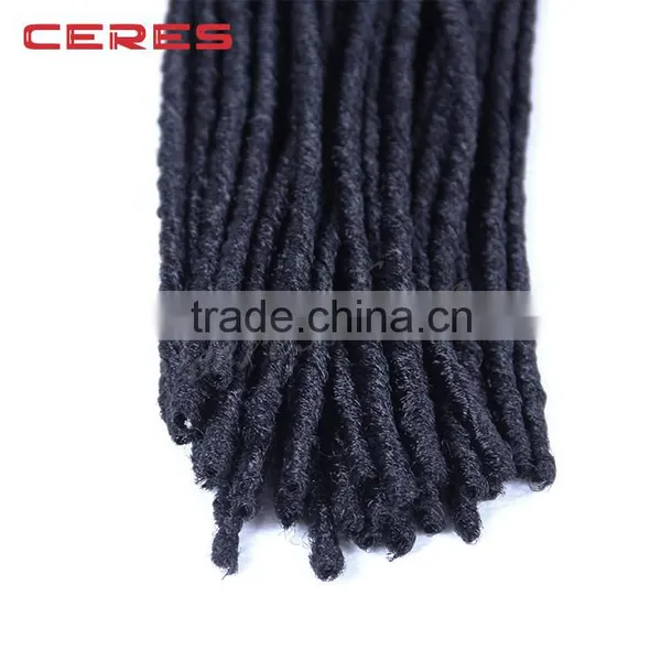 Wholesale Cheap Price Synthetic Hair Extensions Hard or Soft Dreadlocks Weave photo-5