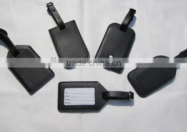 Promotional PVC/PU/Real Leather Luggage Tag photo-6