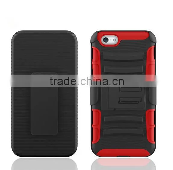 3 in 1 Heavy Duty Belt Clip Holster Case for Iphone6 6S Hybrid Kickstand Armor Cover Case for Iphone6 6s photo-6