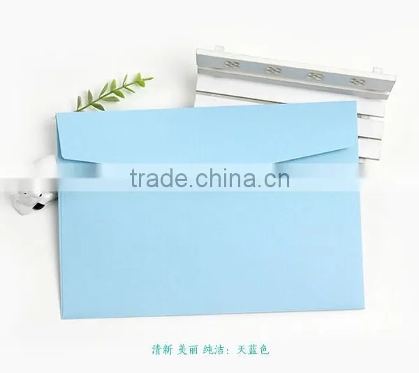 Retro Style A Grade Quality Blank Kraft Envelopes Natural Color Plain Party Gift Paper Bags photo-4