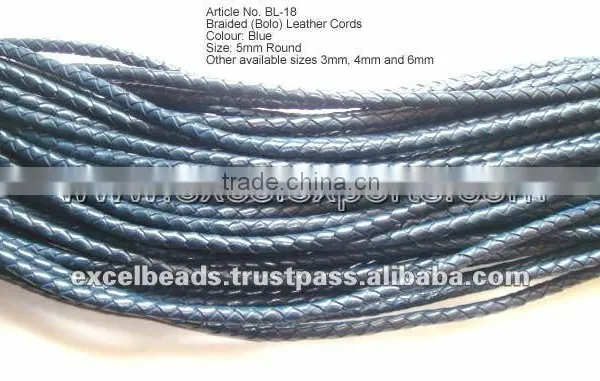 Braided Leather Cords