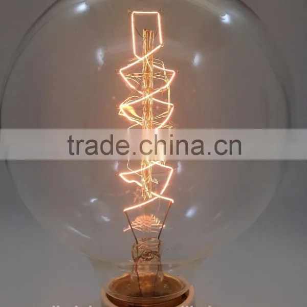 Edison Bulb G95 Bare Bulb Used in Living Room Chandelier Lamp photo-3