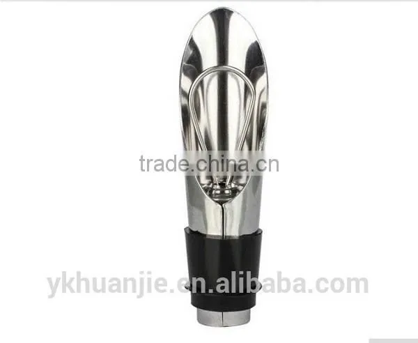Metal Wine Bottle Accessory Corkscrew Pourer Magic Wine Set Kit Gift photo-2