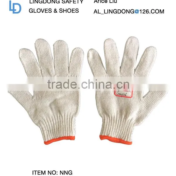 Poly Cotton Knitted Gloves Work Gloves photo-3