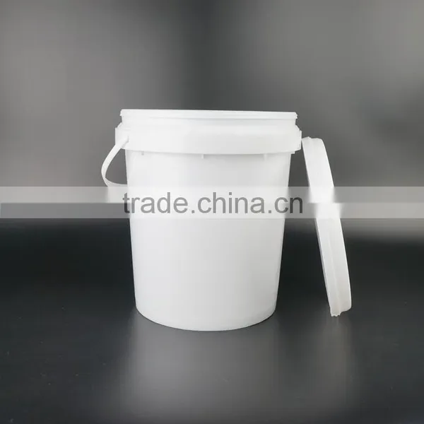 Plastic Pail for Latex, Small Bucket Plastic, Paint Bucket With Plastic Handle photo-3
