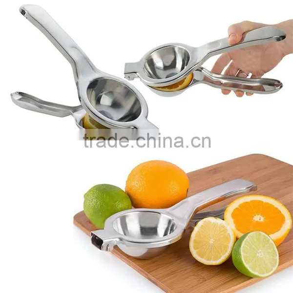 Home Kitchen Stainless Steel Lemon Squeezer Manual Juicer Thicken Fruit Lemon Juicer Presser Novel Fruit Juice Tool Reamers photo-2