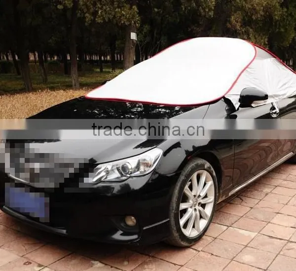 Portable Retractable Car Cover---Rolled up Sun Shade Car Cover photo-2