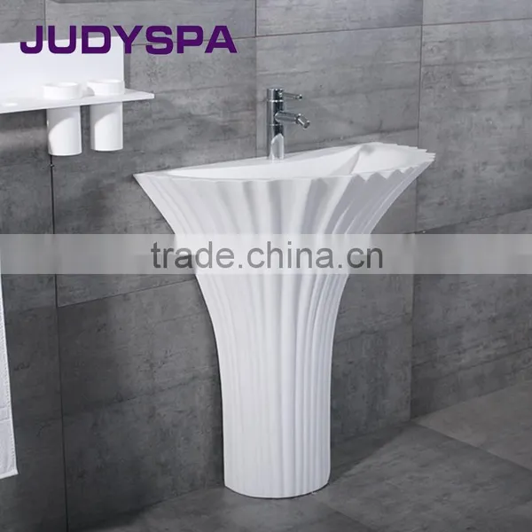 Freestanding Cast Stone Washing Basin BA2026 photo-2