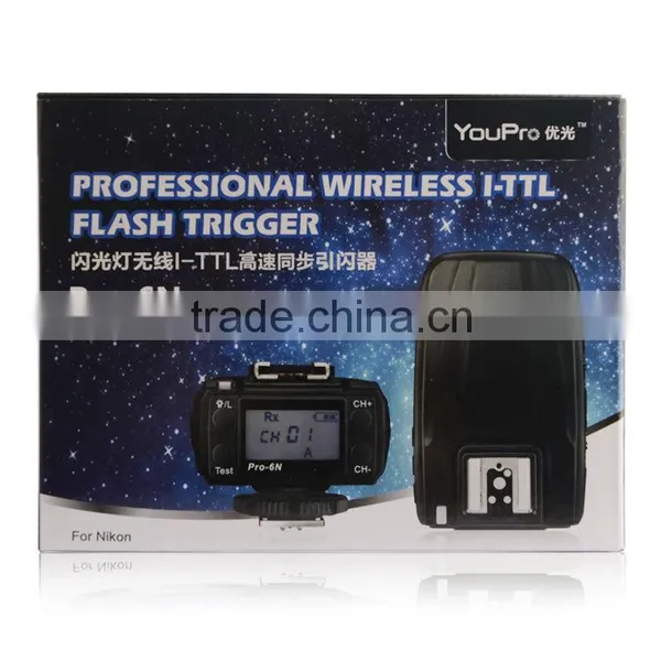 Pro-6N Wireless I-TTL Flash Trigger For Nikon photo-5