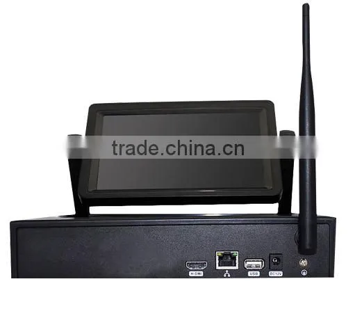 1.3MP IP Camera 4ch Wifi All-in One NVR 7 Inch Monitor Wireless Nvr Kit photo-2