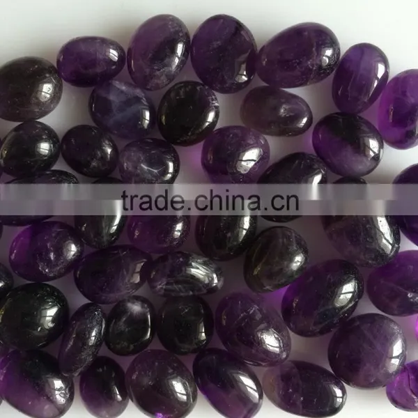 Natural Amethyst Quartz Tumble Purple Lot Translucent Opaque Untreated Loose Gemstone photo-3