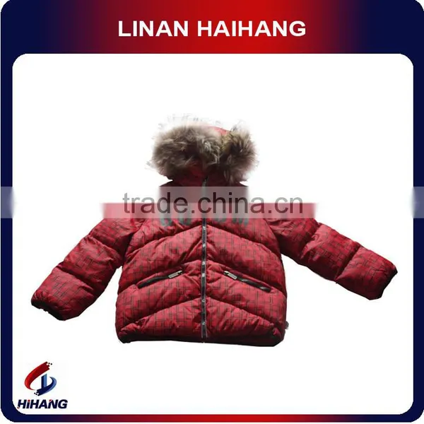 Jacket of Boys Winter Wind Proof Down Wear