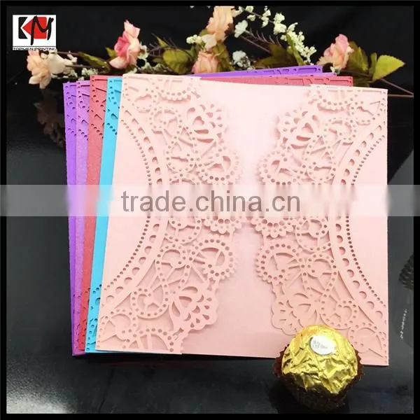 High Quality Laser Cut Wedding Invitations Card Wholesale photo-3