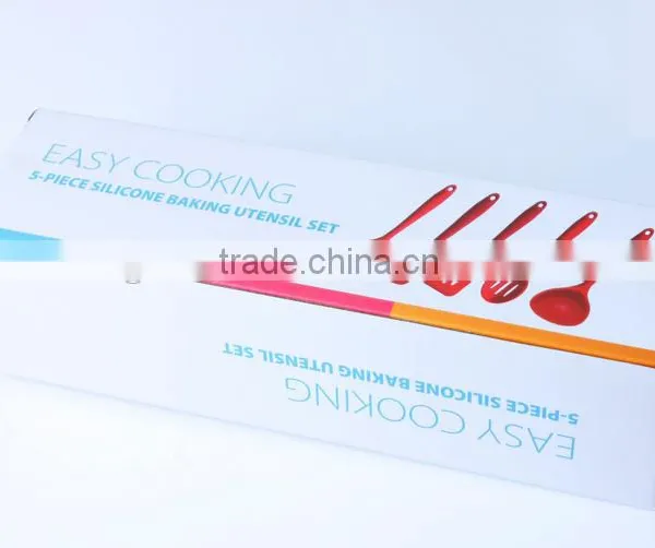 Funny Silicone Cooking Set Kitchen Utensil Set of 5 photo-2