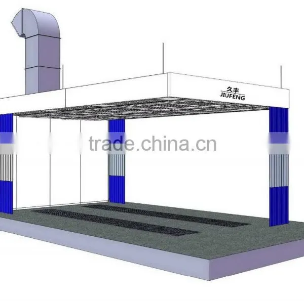 JF Used Auto Equipment Cabin Paint Preparation Cabin Booth Painting Offer Clean Room Enhance Working Efficiency photo-3