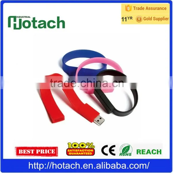 Promotional Gift Silicone Bracelet 1GB - 32GB USB Flash Drive Custom Logo photo-4