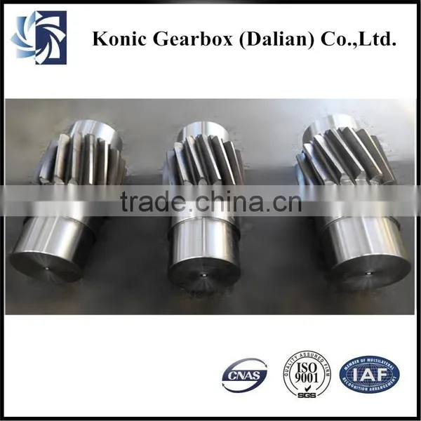 Mechanical shaft mounted gearbox for marine machine