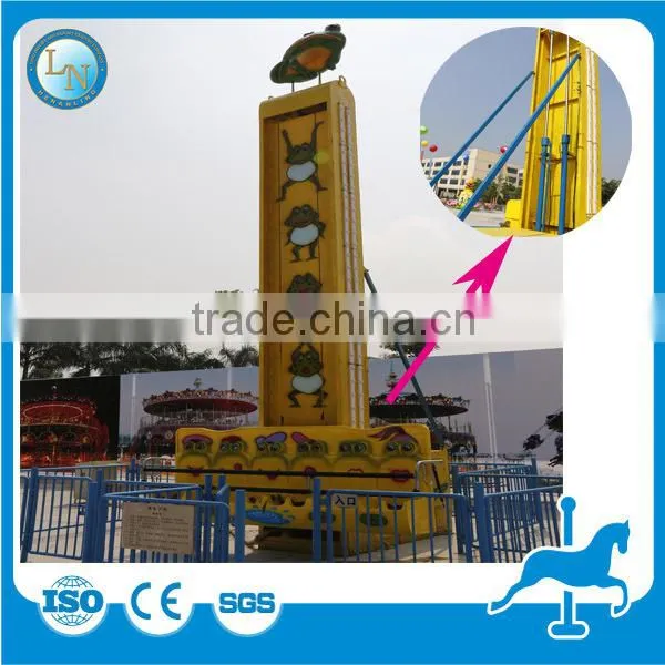 Attractive Frog Hopper Ride!!! Fairground Attraction Amusement Park Kids Games Jumping Frog for Sale photo-2