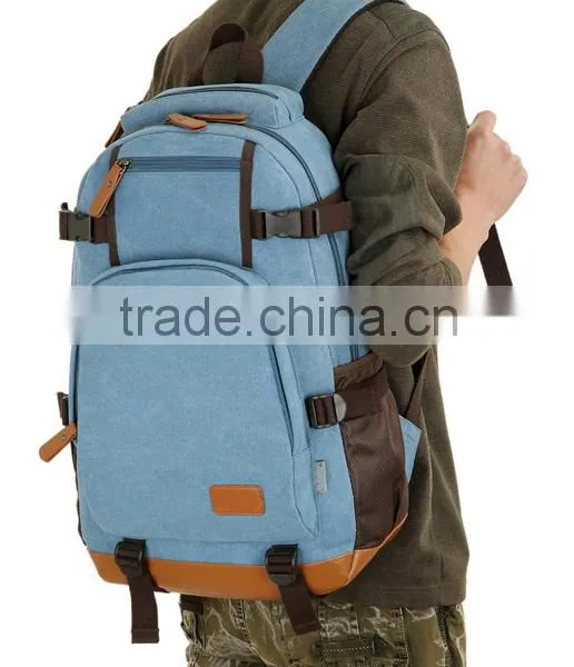 Hot Sale Customized Vintage Canvas Backpack For Women, Backpack Canvas For Sale photo-2