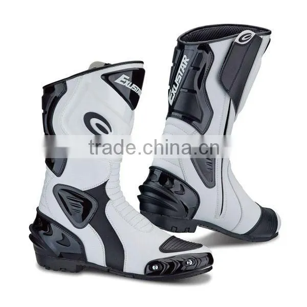 Racing Motorcycle Black Boots photo-4