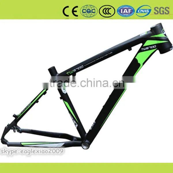 Glossy finshed Matte mountain bike frame finished Aluminum alloy 7005 cross country bike